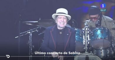 El cantautor Joaquín Sabina se despide de los escenarios en Madrid